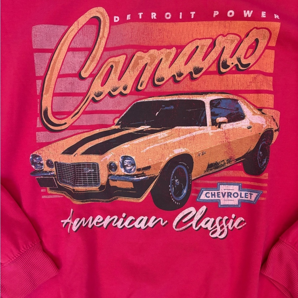Red Camaro Graphic Sweatshirt Size XXL - Picture 5 of 5